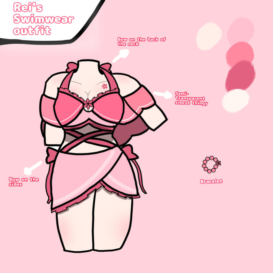 Rei's Swimwear outfit